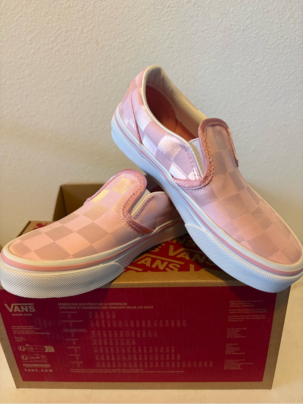 Girls Vans Slip-On Sneakers